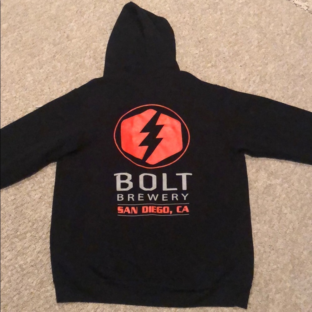 Bolt Brewing Company Zip-Up Sweatshirt - Picture 3 of 5